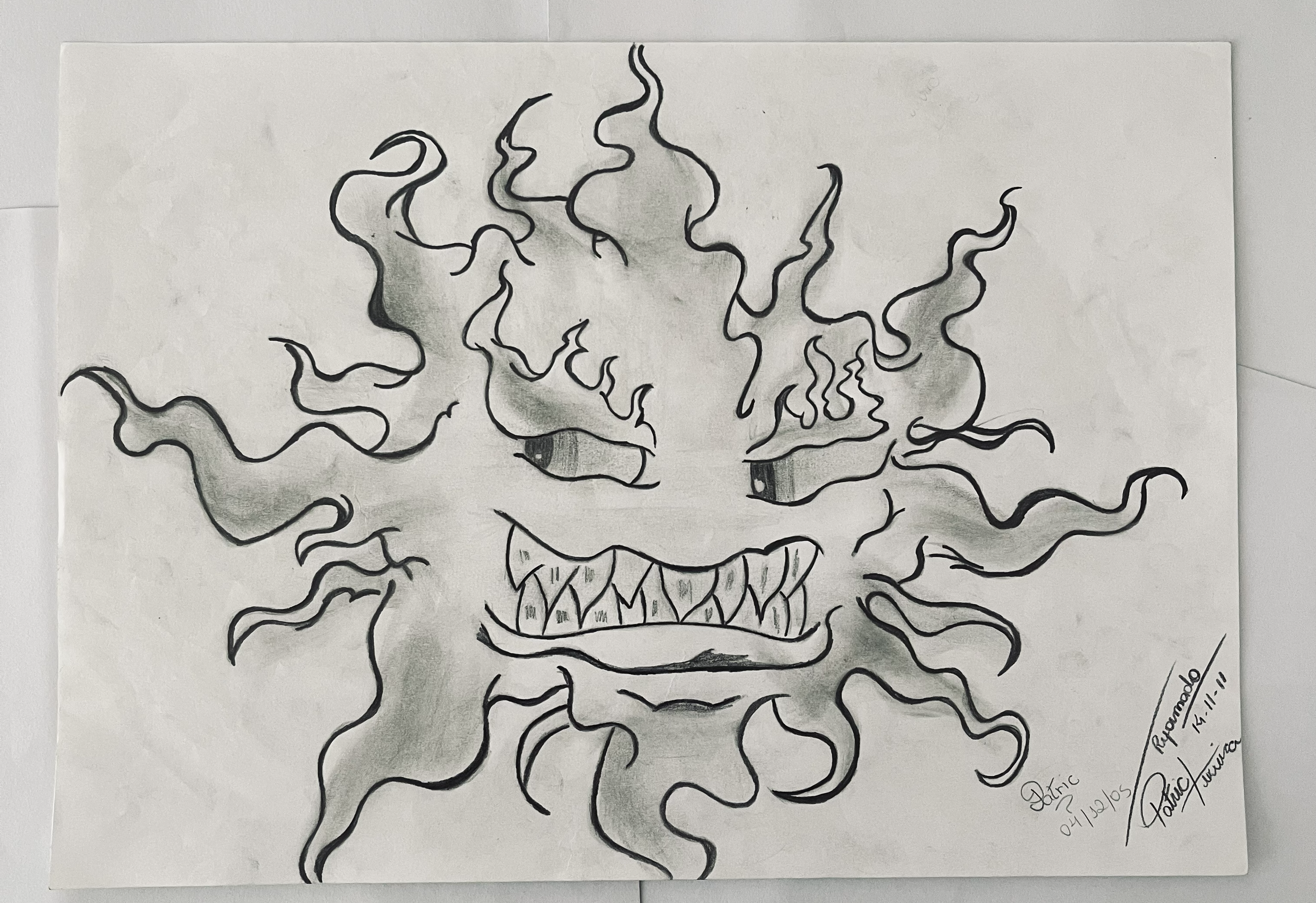 desenho — um sol diferente